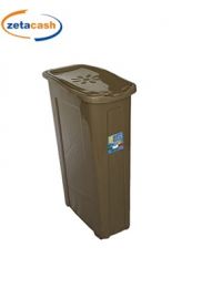 PORTABIANCHERIA MARGHERITA SLIM CORTECCIA 50 LITRI