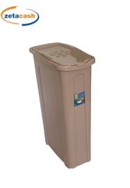 PORTABIANCHERIA MARGHERITA SLIM ROSA CIPRIA 50 LITRI