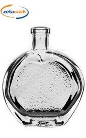 BOTTIGLIA MELA 100ML VETRO TRASPARENTE TAPPO SIL