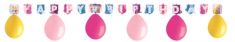 FESTONE PRINCIPESSE HAPPY BIRTHDAY CON 6 PALLONCINI 2 METRI