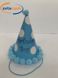 CAPPELLO POIS BIRTHDAY BOY CARTONCINO