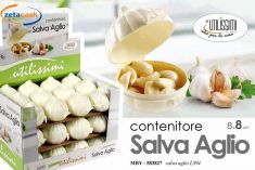 SALVA AGLIO IN PLASTICA DIAMETRO 9 CM