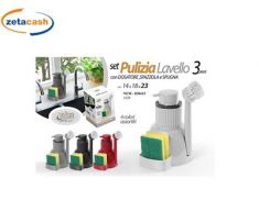 ORGANIZZA LAVELLO SET 3 PEZZI COL ASS