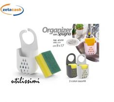 ORANIZER PER LAVELLO IN PLASTICA CON SPUGNA COL ASS