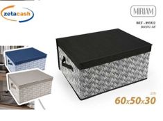 CONTENITORE IN TNT SALVASPAZIO 60X50XH30CM COL ASS