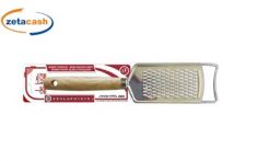 GRATTUGGIA PIATTA GRANA MEDIA MANICO LEGNO