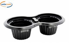 CONTENITORE ASPORTO KAPPUCCIO PAK 2 POSTI 100 PZ