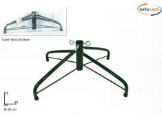 BASE ALBERO DI NATALE IN METALLO DIAM 30 CM