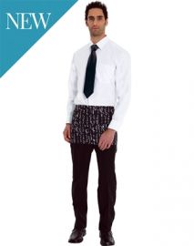 GREMBIULE PUB PAROLE CON TASCA 35 X 75 CM