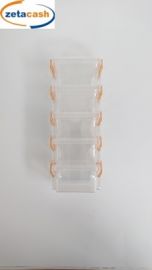 SET 5 BOX PLASTICA CON COPERCHIO