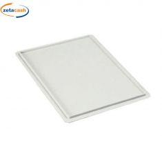 COPERCHIO PER CONTENITORE IN PLASTICA BIANCO CM 60X40