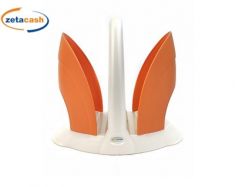 PORTABICCHIERI DUO MADREPERLA MANDARINO