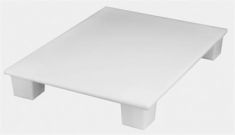 PALLET DI LAVORO IN POLIPROPILENE PIENO CM60X40