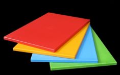 TAGLIERE PROFESSIONALE CM 40 X 30 X 2 BLU