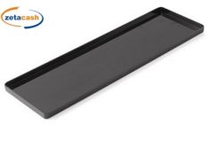 VASSOIO PASTICCERIA VETRINA 50X10X1CM NERO