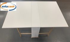 TAVOLO IN LEGNO SALVASPAZIO 90 X 140 BIANCO