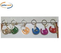 PORTACHIAVI FORMA FERRO CAVALLO 18ESIMO ACCIAIO E LEGNO ASS