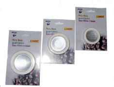 GUARNIZIONE CAFFETTIERA 3 PEZZI DA 2 TAZZE + FILTRO POLO