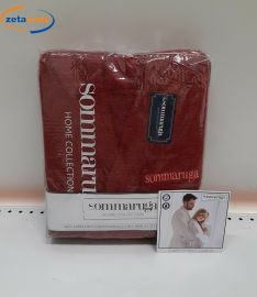 ACCAPPATOIO UOMO SPUGNA CON CAPPUCCIO BORDEAUX