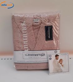 ACCAPPATOIO DONNA CAPPUCCIO IN SPUGNA ROSA SOMMARUGA TG ASS