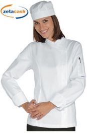 GIACCA LADY SNAPS BIANCA TAGLIA L