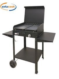 BARBECUE ZEUS 2 GAS GHISA H90X54X43.5 CM