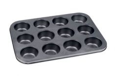 STAMPO PER MUFFIN LISCIO 12 POSTI