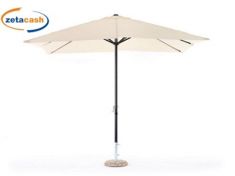 OMBRELLONE GARDEN 3X3 M ECRU