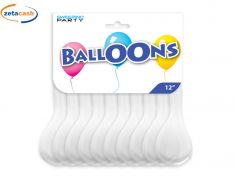 PALLONCINI TRASPARENTI 10 PEZZI