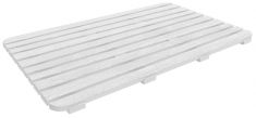 PEDANA WOODY DOCCIA IN PP BIANCA 50X80X2.5CM