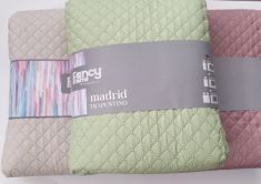 TRAPUNTINO 2 POSTI TINTA UNITA COLORI ASSORTITI 100% POLIESTERE