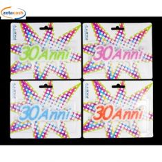 CANDELINA SAGOMA 30 ANNI COL ASS