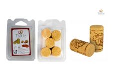 TAPPI 5 PEZZI VINO AGGLOMERATO 23X38MM