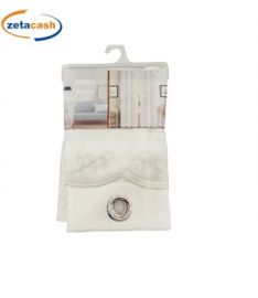 TENDA DURBAN 1 PANNELLO 8 ANELLI 140X280CM RICAMATA ASS