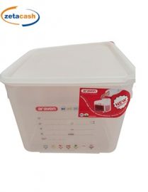 CONTENITORE QUADRATO IN POLIPROPILENE 12LT