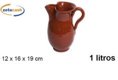 BROCCA IN TERRACOTTA CON MANICO 1 LT