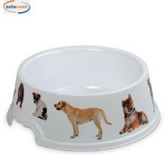 CIOTOLA ROTONDA IN PLASTICA PER CANI 1 LT