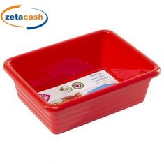 VASSOIO RETTANGOLARE IN PLASTICA 3L COL ASS