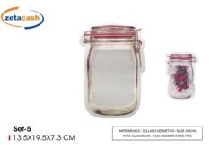 SACCHETTO 5 PZ ALIMENTARE RIUTILIZZABILE WOOOW BARATTOLO