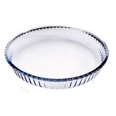 PIROFILA TONDA IN VETRO PER CROSTATA DIAM 32