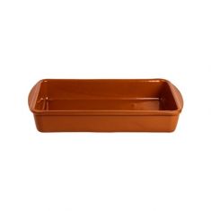 PIROFILA TERRACOTTA RETTANGOLARE CM 18 X 14