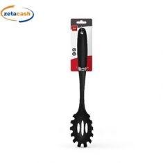 CUCCHIAIO PASTA DELUXE IN NYLON NERO 34CM