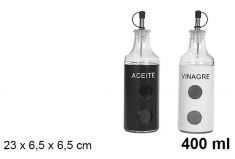 OLIERA\ACETIERA IN VETRO CON TAPPO DOSATORE