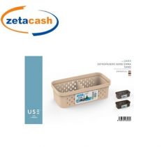 PORTASPUGNE IN PLASTICA A 2 SEZIONI CM 24X12X8