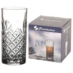 BICCHIERE TIMELESS LONG DRINK 4 PEZZI IN VETRO DA 295 CC
