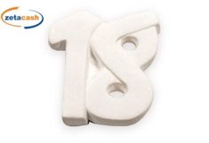 GESSETTO BIANCO 18ESIMO 12 PEZZI 3CM