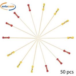 16 Stecchini Da Cocktail In Acciaio Inox, Riutilizzabili, Lunghi 10,9 Cm, Per Decorare Drink E Antipasti, Set Da 16 - 2