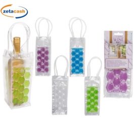 Borsa Portabottiglie In Feltro Grigio – Organizer Per 6 Bottiglie Da 1,5L, Con Divisori, Manici In Nylon, Pieghevole
