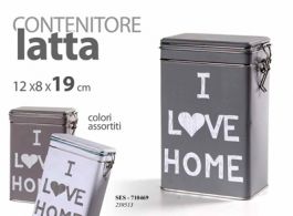 Contenitore Ermetico Per Alimenti In Acciaio Inox, Capacità 6 Litri, Con Coperchio A Clip E Guarnizione In Silicone