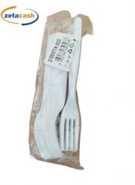 Forchette Feste E Picnic Forchette In Plastica Bianca - Foto 10